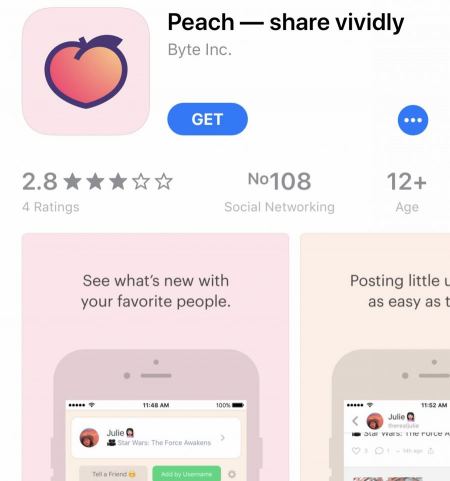 تطبيق Peach .. للتراسل الفوري وشبكة للتواصل الاجتماعي